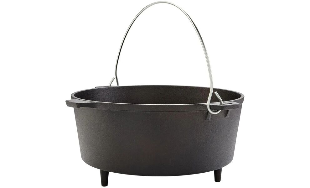 Чавунний казан-жаровня на ніжках Groenberg Askja на 10 л, Об'єм: 10, Діаметр верхній: 33, зображення 12