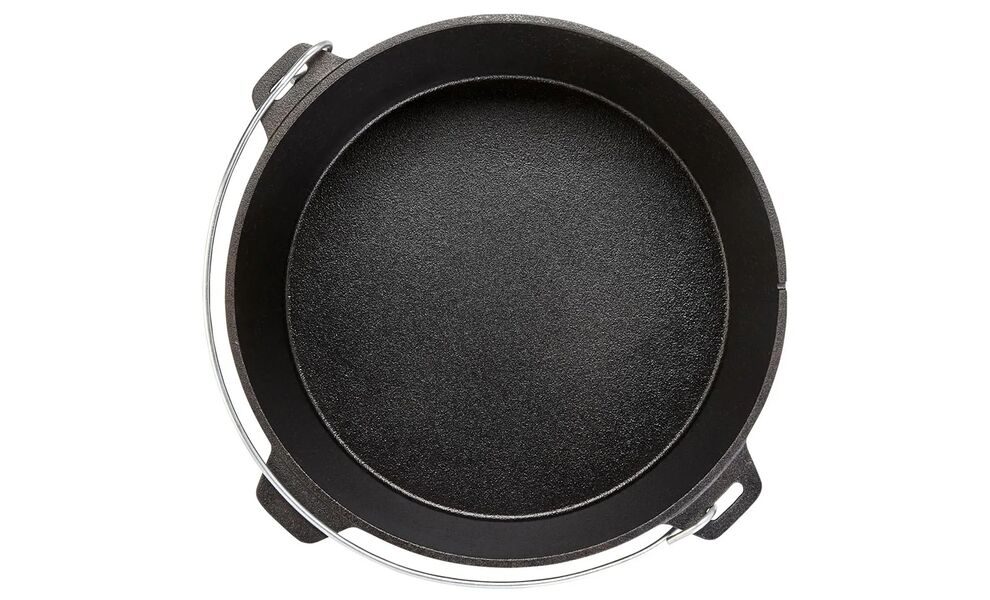 Чавунний казан-жаровня на ніжках Groenberg Askja на 10 л, Об'єм: 10, Діаметр верхній: 33, зображення 6