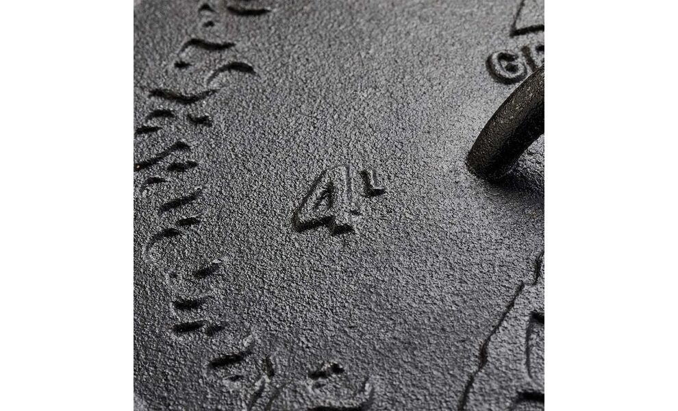 Чавунний казан-жаровня на ніжках Groenberg Askja на 4 л, Об'єм: 4, Діаметр верхній: 25, зображення 12