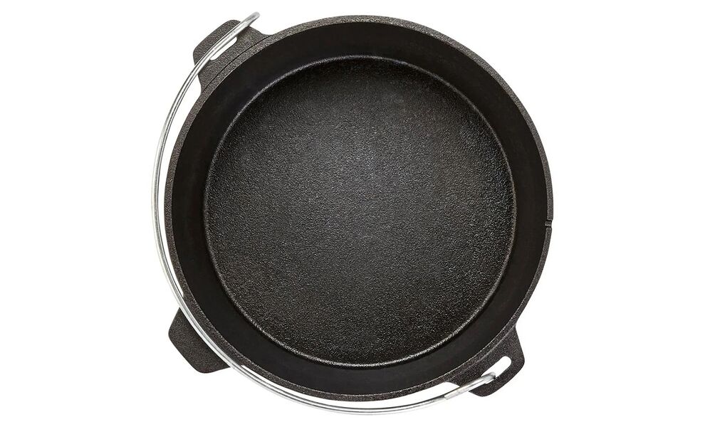 Чавунний казан-жаровня на ніжках Groenberg Askja на 4 л, Об'єм: 4, Діаметр верхній: 25, зображення 5