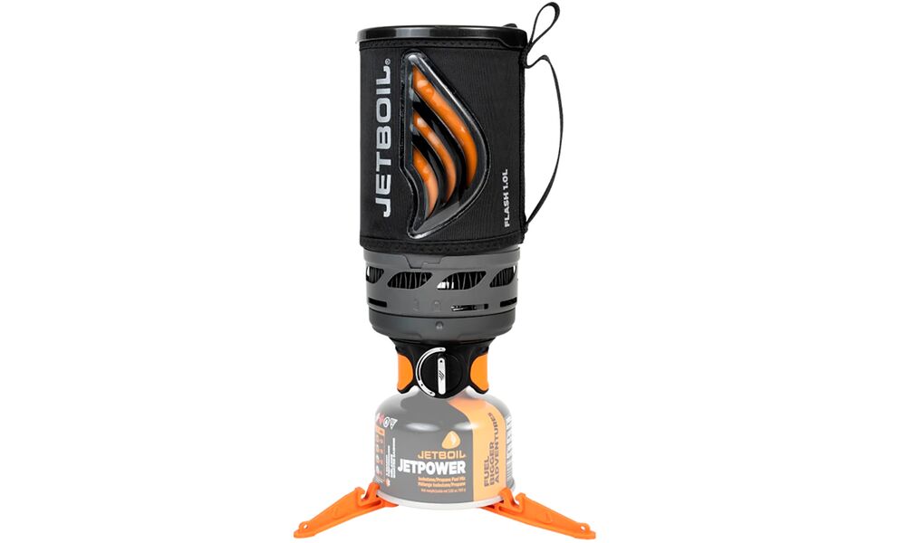 Інтегрована система приготування їжі JetBoil Flash (Carbon), 1 л, Об'єм: 1000, Колір: Carbon, зображення 2