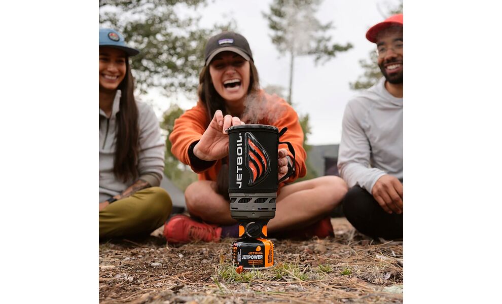 Інтегрована система приготування їжі JetBoil Flash (Carbon), 1 л, Об'єм: 1000, Колір: Carbon, зображення 9