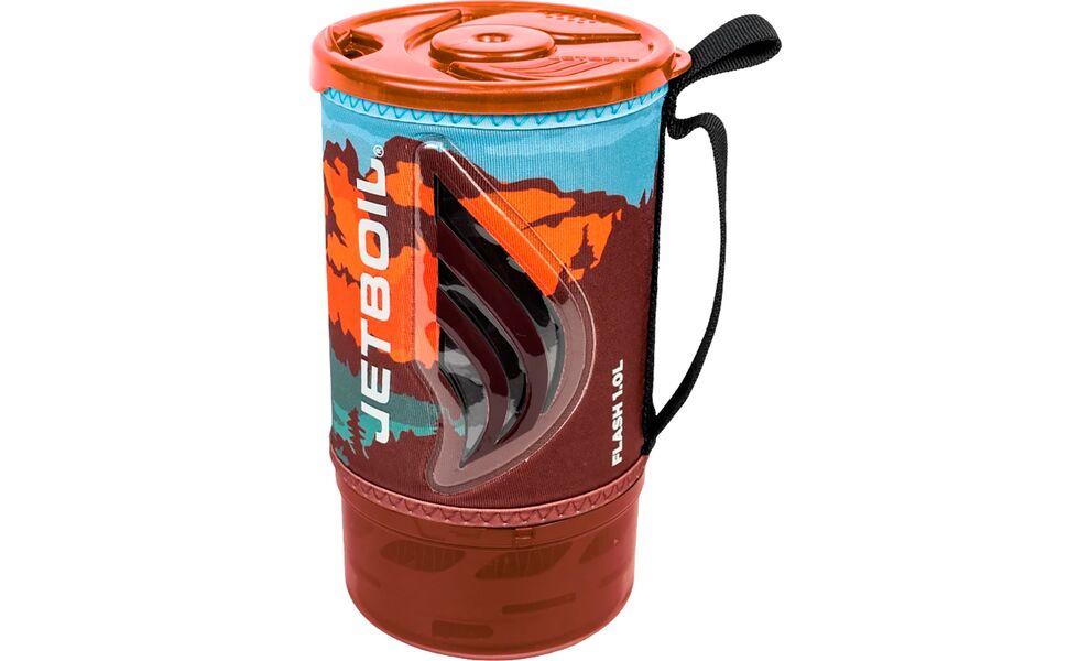 Інтегрована система приготування їжі JetBoil Flash (Mountainscape) на 1 л, Об'єм: 1000, Колір: Mountainscape, зображення 4