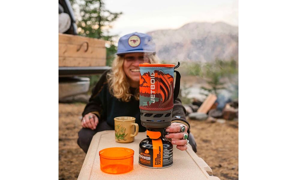 Інтегрована система приготування їжі JetBoil Flash (Mountainscape) на 1 л, Об'єм: 1000, Колір: Mountainscape, зображення 8