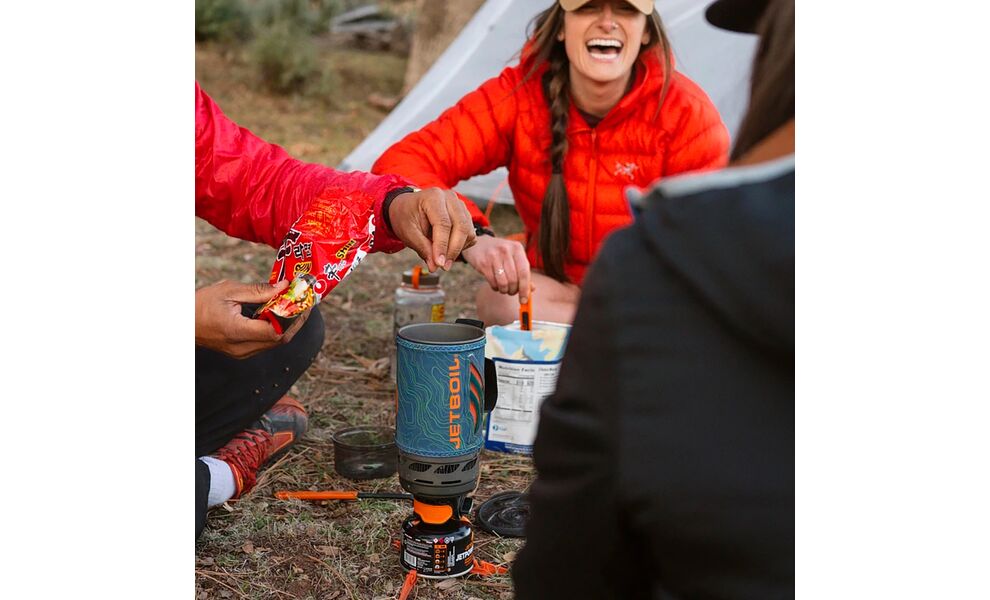 Інтегрована система приготування їжі JetBoil Flash (Ocean Topo), 1 л, Об'єм: 1000, Колір: Ocean Topo, зображення 10
