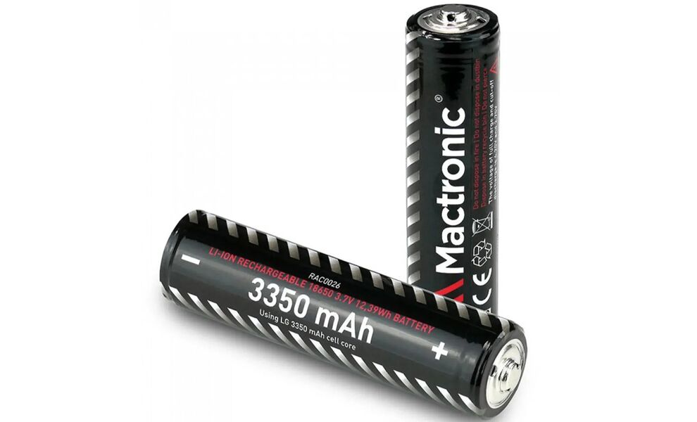 Акумулятор Mactronic RAC0026 Li-ion (18650), 3350 mAh, зображення 2