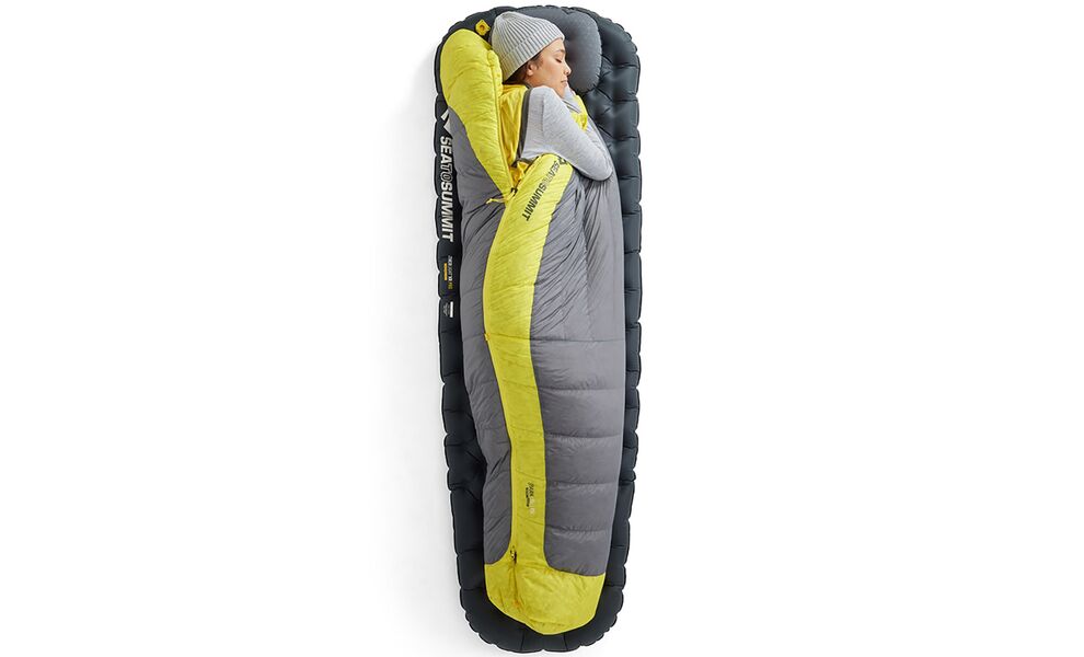 Надувний каремат Sea to Summit Ether Light XR Pro Insulated - Large Rectangular: з мішком-насосом, Товщина: 10, Тип розміру: Large Rectangular, Колір виробника: Pirate Black, зображення 7