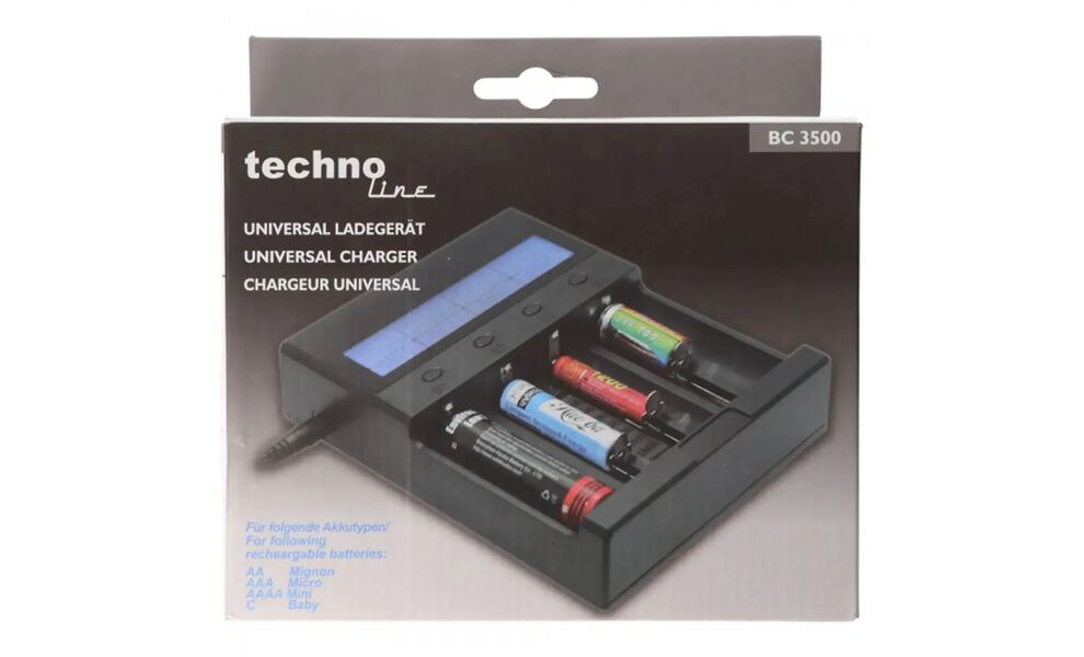 Зарядний пристрій Technoline BC3500, зображення 3