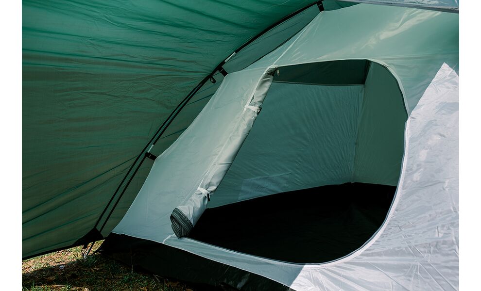 3-місний намет Totem Carriage 3: двошаровий, з тамбуром, Кількість місць: 3, Колір: Green, зображення 13