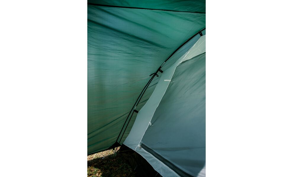 3-місний намет Totem Carriage 3: двошаровий, з тамбуром, Кількість місць: 3, Колір: Green, зображення 15