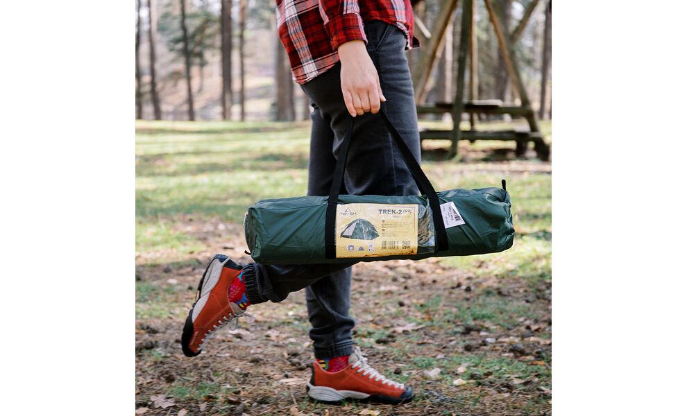 2-місний намет Totem Trek 2 V2: двошаровий, Кількість місць: 2, Колір: Green, зображення 26