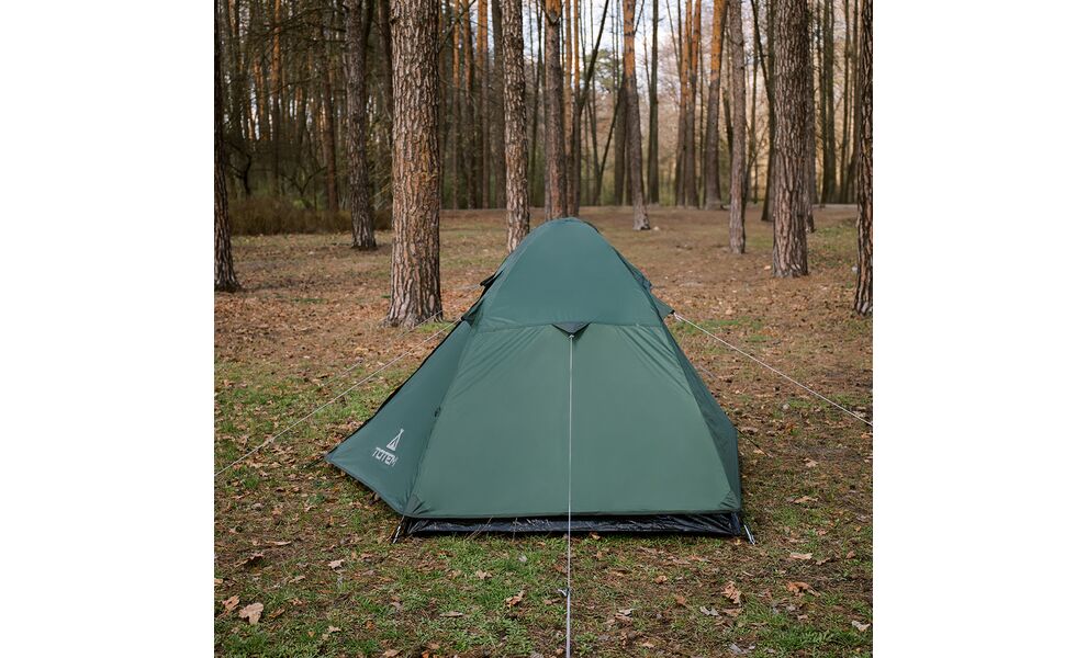 2-місний намет Totem Trek 2 V2: двошаровий, Кількість місць: 2, Колір: Green, зображення 7