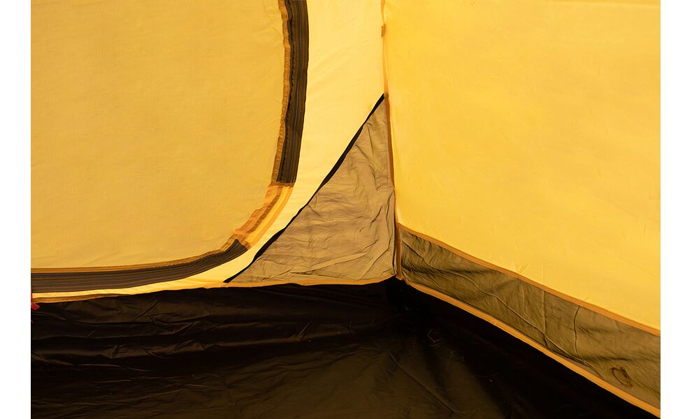 3-місний намет Tramp Cave 3 V2 (Grey): двошаровий, з тамбуром, Кількість місць: 3, Колір: Grey/Red, зображення 13