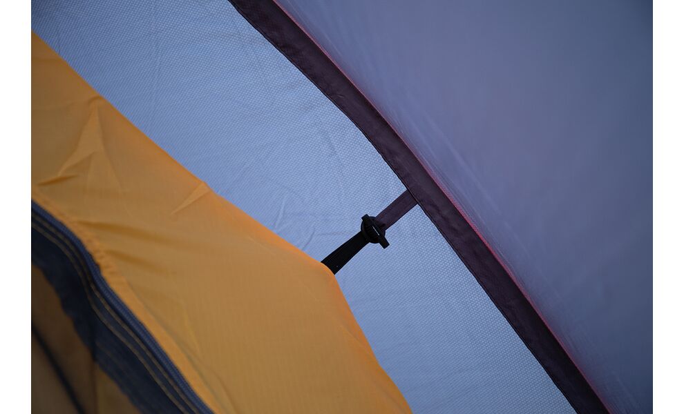 3-місний намет Tramp Rock 3 V2 (Grey): двошаровий, вітростійкий, Кількість місць: 3, Колір: Grey/Red, зображення 13