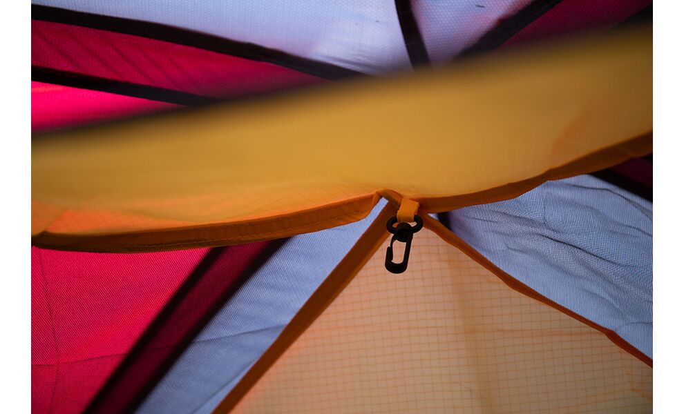 3-місний намет Tramp Rock 3 V2 (Grey): двошаровий, вітростійкий, Кількість місць: 3, Колір: Grey/Red, зображення 17