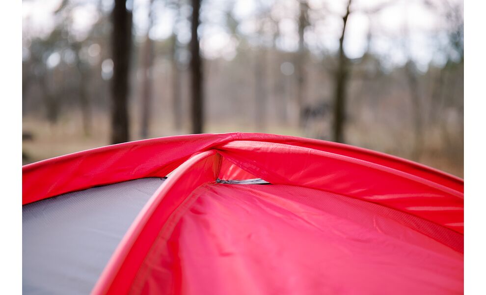 3-місний намет Tramp Rock 3 V2 (Grey): двошаровий, вітростійкий, Кількість місць: 3, Колір: Grey/Red, зображення 19