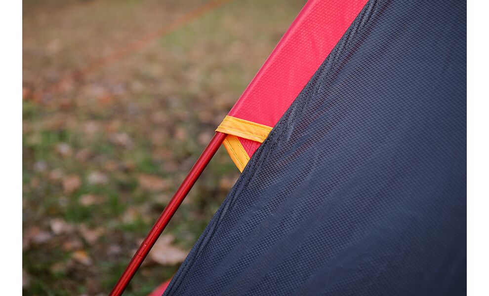 4-місний намет Tramp Rock 4 V2 (Grey): двошаровий, вітростійкий, Кількість місць: 4, Колір: Grey/Red, зображення 27