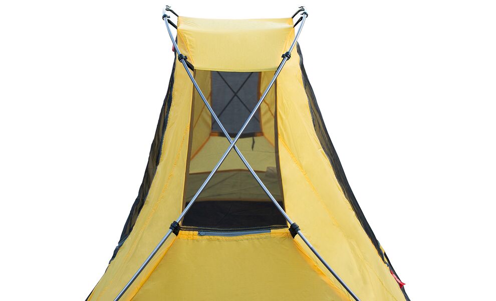 2-місний намет Tramp Sarma 2 V2 (Grey): двошаровий, вітростійкий, Кількість місць: 2, Колір: Grey/Red, зображення 9