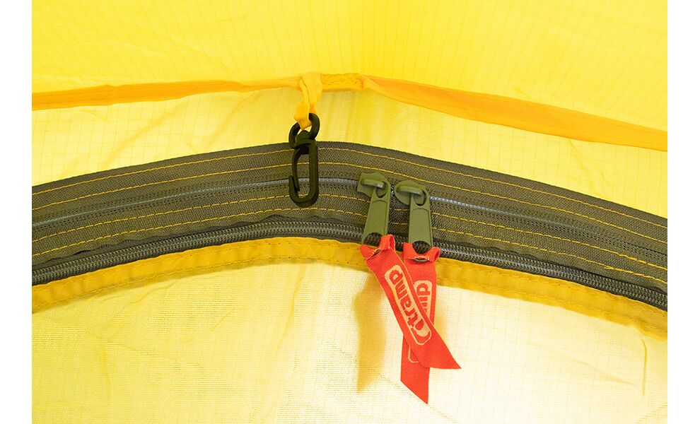 2-місний намет Tramp Sarma 2 V2 (Grey): двошаровий, вітростійкий, Кількість місць: 2, Колір: Grey/Red, зображення 12