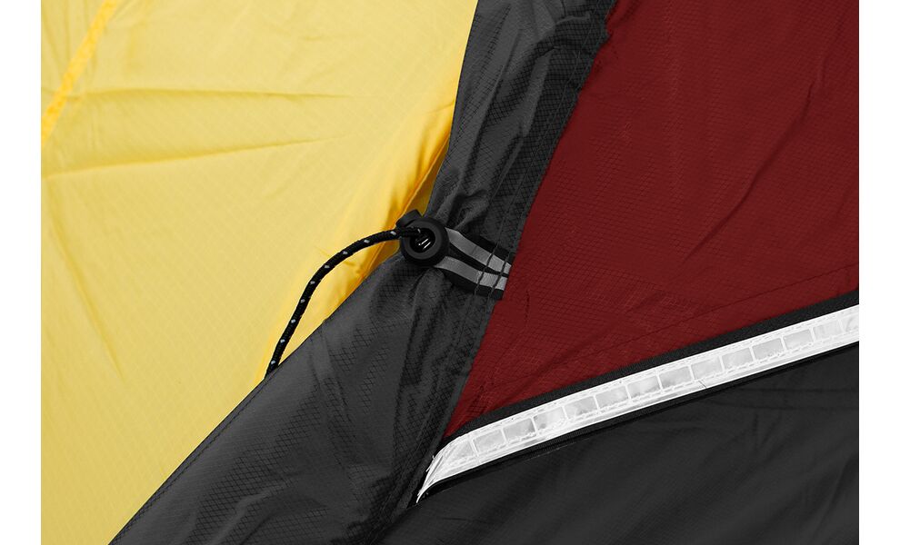 2-місний намет Tramp Sarma 2 V2 (Grey): двошаровий, вітростійкий, Кількість місць: 2, Колір: Grey/Red, зображення 17