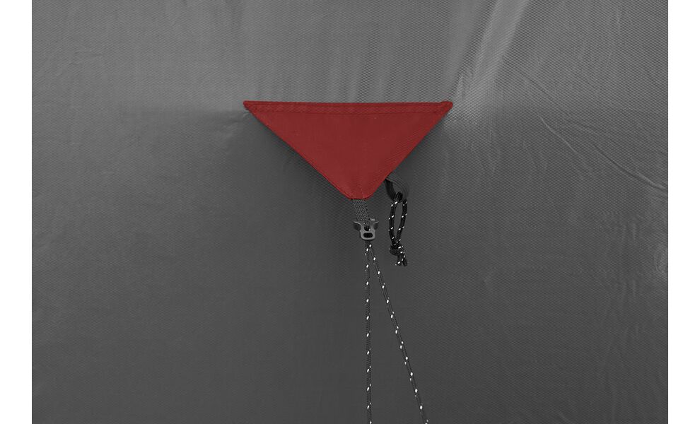 2-місний намет Tramp Sarma 2 V2 (Grey): двошаровий, вітростійкий, Кількість місць: 2, Колір: Grey/Red, зображення 18