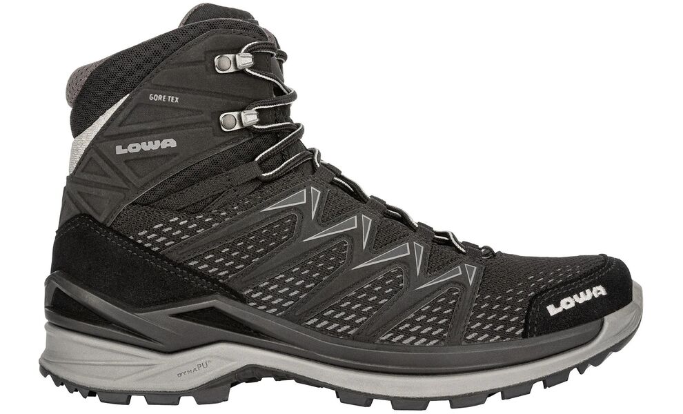 Трекінгові черевики чоловічі LOWA Innox Pro GTX MID - 311703 (9930/Black-Grey), Колір виробника: 9930/Black-Grey, Тип колодки: середня, Розмір виробника: EU 43,5, зображення 2