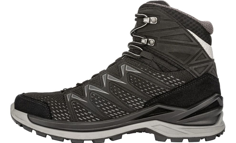 Трекінгові черевики чоловічі LOWA Innox Pro GTX MID - 311703 (9930/Black-Grey), Колір виробника: 9930/Black-Grey, Тип колодки: середня, Розмір виробника: EU 41, зображення 3