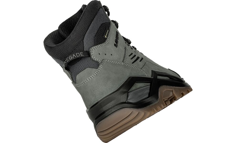 Трекінгові черевики чоловічі LOWA Renegade Evo GTX MID - 311916 (9499/Dark Grey-Black), Колір виробника: 9499/Dark Grey-Black, Розмір виробника: EU 45, зображення 4