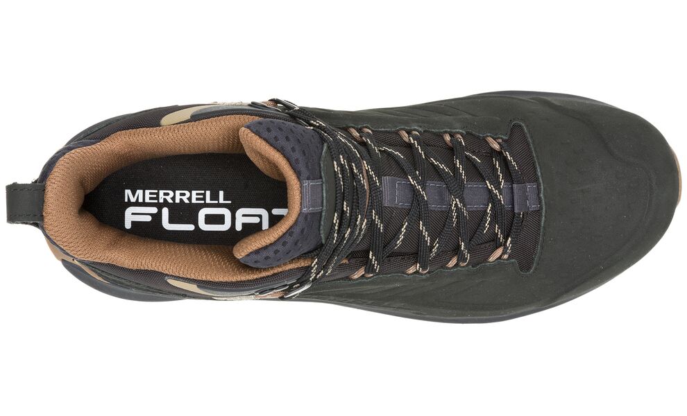 Трекінгові черевики чоловічі Merrell Moab Speed 2 LTR MID WP (Black), Колір виробника: Black, Тип колодки: середня, Розмір виробника: US 7,5 (EU 41), зображення 5