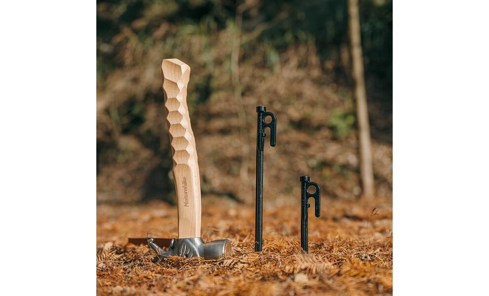 Кілочок Naturehike CNH22ZP018 (300 мм), 1 шт., Довжина: 30, Колір виробника: Black, зображення 5