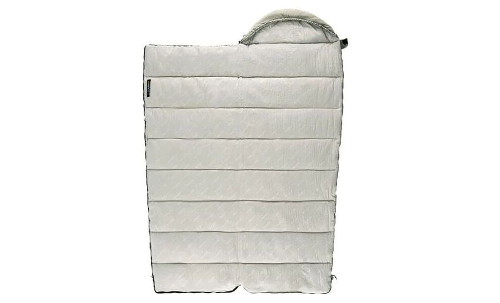Демісезонний туристичний спальник Naturehike CNK2350WS023 - M300 (Grey) до 1°C: з капюшоном, Максимальний зріст користувача: 195, Колір: Grey, Сторона застібки: права, зображення 2