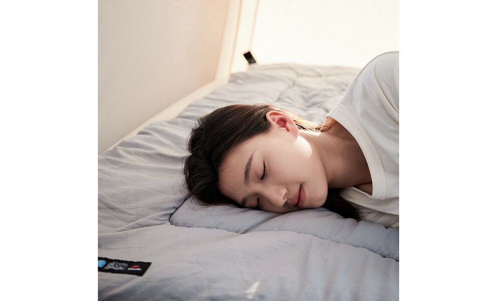 Літній кемпінговий спальник-ковдра Naturehike NH20MSD05 - L150 (Light Green) до 7°C, Максимальний зріст користувача: 195, Колір: Light Green, Сторона застібки: ліва, зображення 8