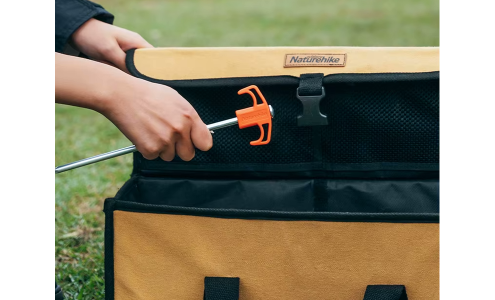 Набір кілочків Naturehike NH21YW133 - Orange (250 мм), 2 шт., Довжина: 25, Колір виробника: Orange, зображення 3