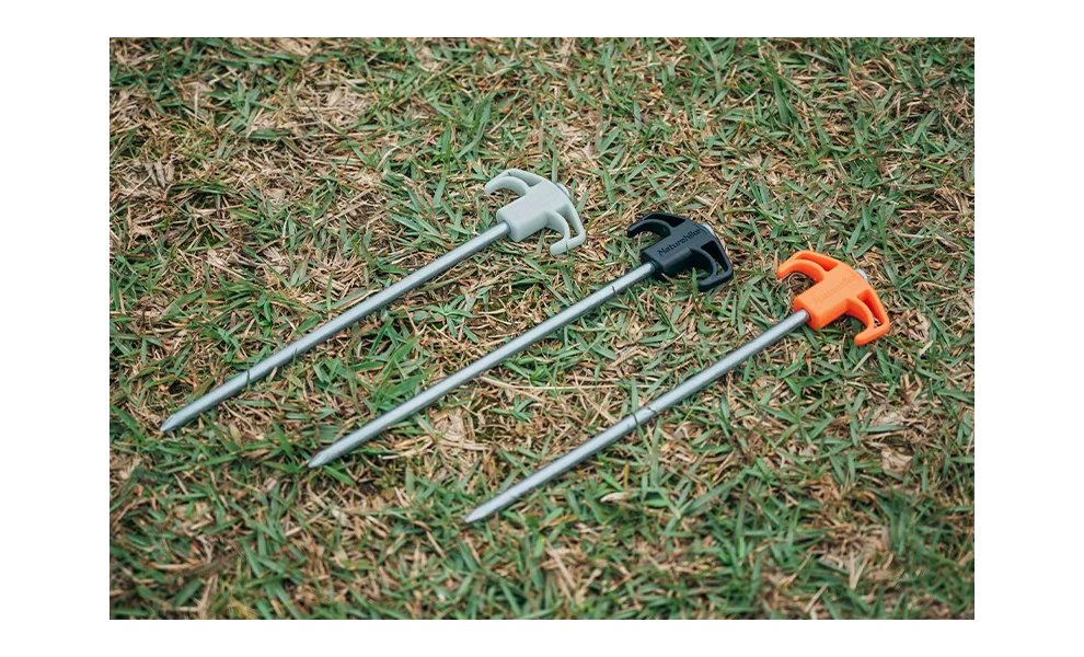 Набір кілочків Naturehike NH21YW133 - Orange (250 мм), 2 шт., Довжина: 25, Колір виробника: Orange, зображення 2