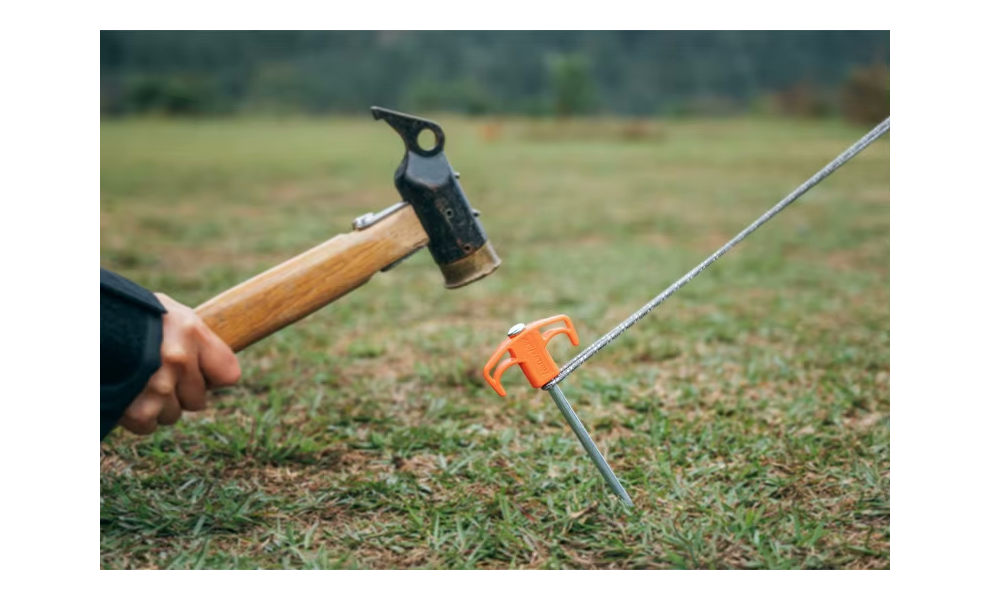 Набір кілочків Naturehike NH21YW133 - Orange (250 мм), 2 шт., Довжина: 25, Колір виробника: Orange, зображення 6