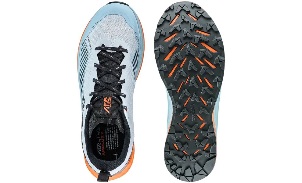 Бігові кросівки чоловічі LOWA Amplux 2 - 311680 (9209/Misty Blue-Orange), Колір виробника: 9209/Misty Blue-Orange, Тип колодки: середня, Розмір виробника: EU 41,5, зображення 6