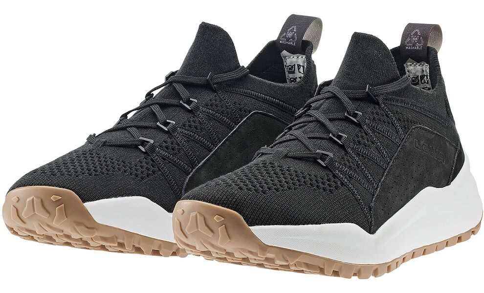 Міські кросівки чоловічі LOWA Kaloya Knit - 311430 (9999/Black-Black), Колір виробника: 9999/Black-Black, Тип колодки: середня, Розмір виробника: EU 41,5, зображення 3