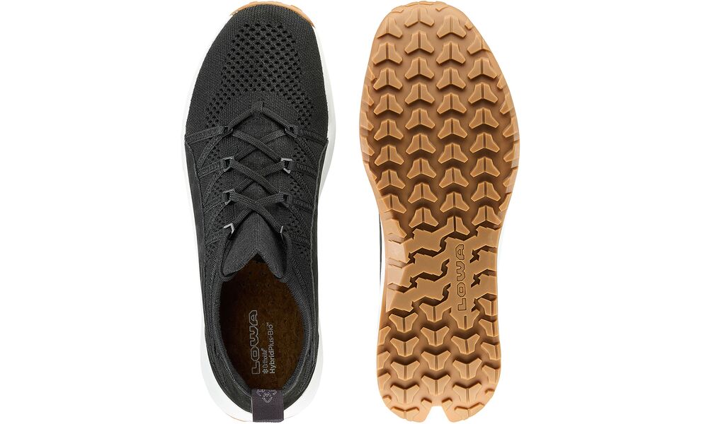 Міські кросівки чоловічі LOWA Kaloya Knit - 311430 (9999/Black-Black), Колір виробника: 9999/Black-Black, Тип колодки: середня, Розмір виробника: EU 44, зображення 8