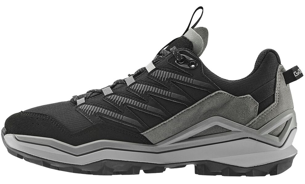 Трекінгові кросівки чоловічі LOWA Maddox Pro GTX LO - 311630 (9930/Black-Grey), Колір виробника: 9930/Black-Grey, Тип колодки: середня, Розмір виробника: EU 45, зображення 2