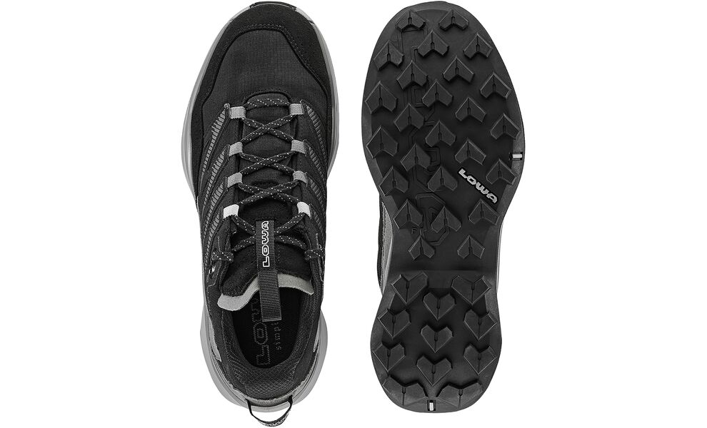 Трекінгові кросівки чоловічі LOWA Maddox Pro GTX LO - 311630 (9930/Black-Grey), Колір виробника: 9930/Black-Grey, Тип колодки: середня, Розмір виробника: EU 42,5, зображення 7