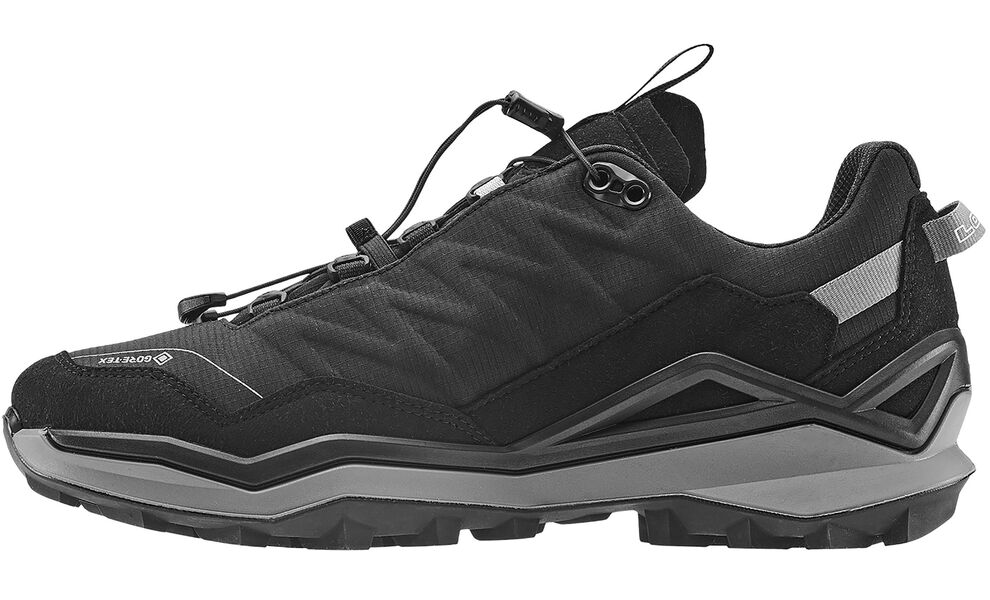 Трекінгові кросівки чоловічі LOWA Maddox Pro GTX LO SL - 311635 (9930/Black-Grey), Колір виробника: 9930/Black-Grey, Тип колодки: середня, Розмір виробника: EU 42, зображення 2