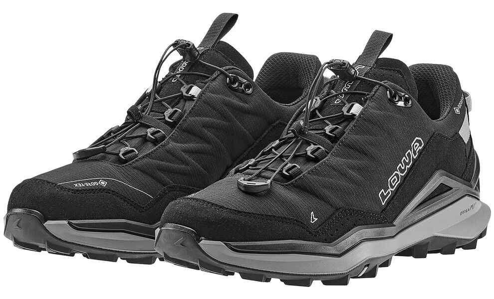 Трекінгові кросівки чоловічі LOWA Maddox Pro GTX LO SL - 311635 (9930/Black-Grey), Колір виробника: 9930/Black-Grey, Тип колодки: середня, Розмір виробника: EU 41,5, зображення 3