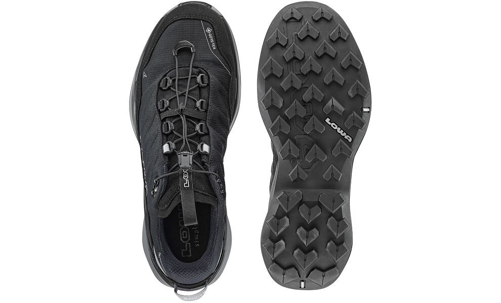 Трекінгові кросівки чоловічі LOWA Maddox Pro GTX LO SL - 311635 (9930/Black-Grey), Колір виробника: 9930/Black-Grey, Тип колодки: середня, Розмір виробника: EU 44,5, зображення 7