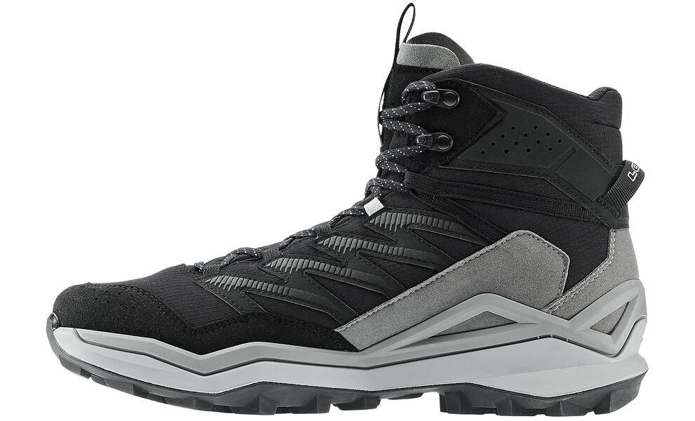 Трекінгові черевики чоловічі LOWA Maddox Pro GTX MID - 311620 (9930/Black-Grey), Колір виробника: 9930/Black-Grey, Тип колодки: середня, Розмір виробника: EU 41,5, зображення 2