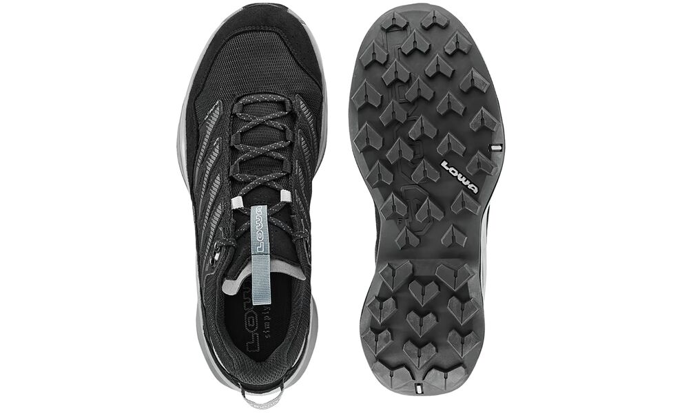 Трекінгові кросівки чоловічі LOWA Maddox Pro LO - 311640 (9930/Black-Grey), Колір виробника: 9930/Black-Grey, Тип колодки: середня, Розмір виробника: EU 46, зображення 5