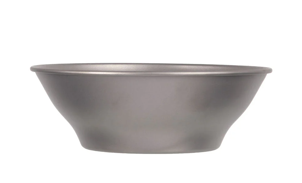 Туристична миска Lifeventure Titanium Bowl на 600 мл, титан, зображення 2