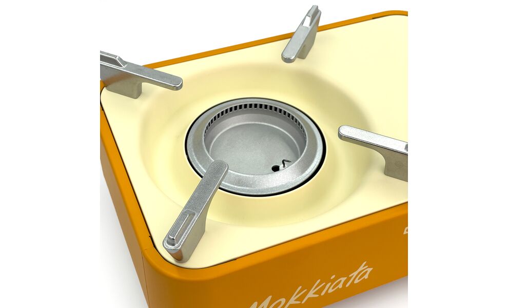 Туристична газова плитка BaseCamp Camping Stove Mokkiata (Orange) для цангових балонів, Колір виробника: Orange, зображення 2