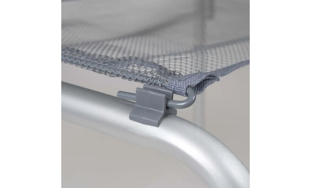 Розкладний стіл з поличкою Bo-Camp Table - 100x60x70 см, Тип розміру: 100x60x70 см, Колір: Grey, зображення 4