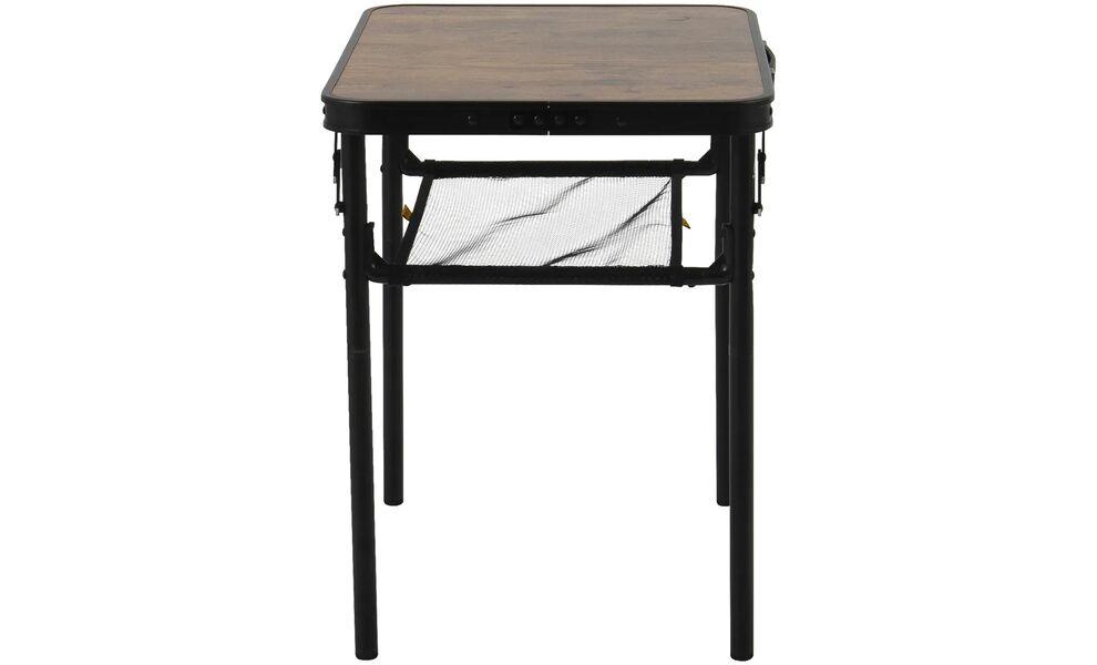 Розкладний стіл з поличкою Bo-Camp Garland, 60x45x60 см, Тип розміру: 60x45x60 см, Колір: Black/Wood Look, зображення 5