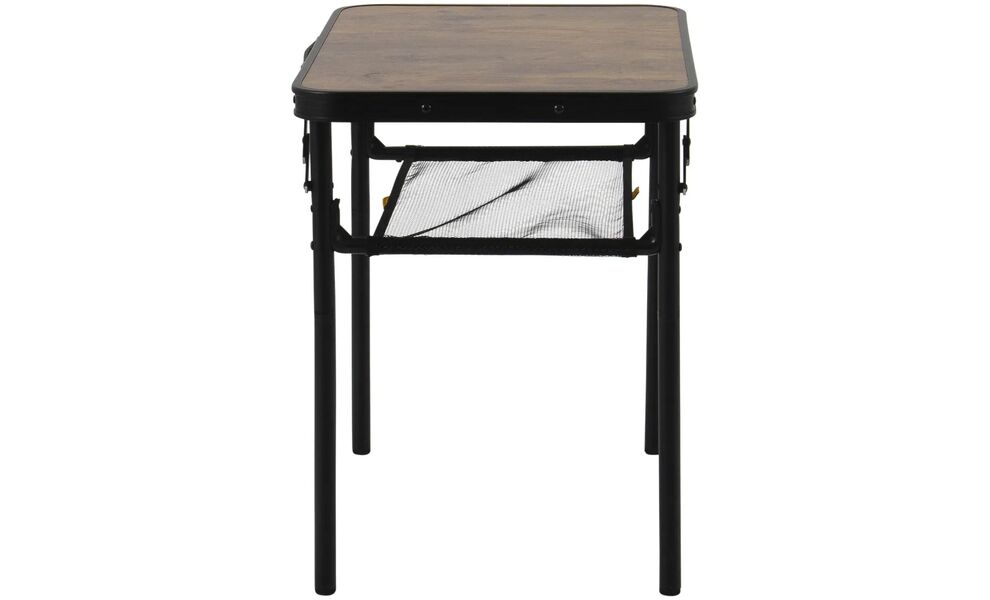Розкладний стіл з поличкою Bo-Camp Garland, 60x45x60 см, Тип розміру: 60x45x60 см, Колір: Black/Wood Look, зображення 6